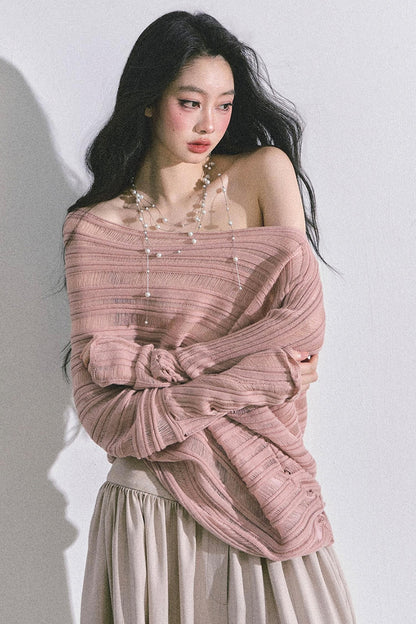 French Autumn Knit Top