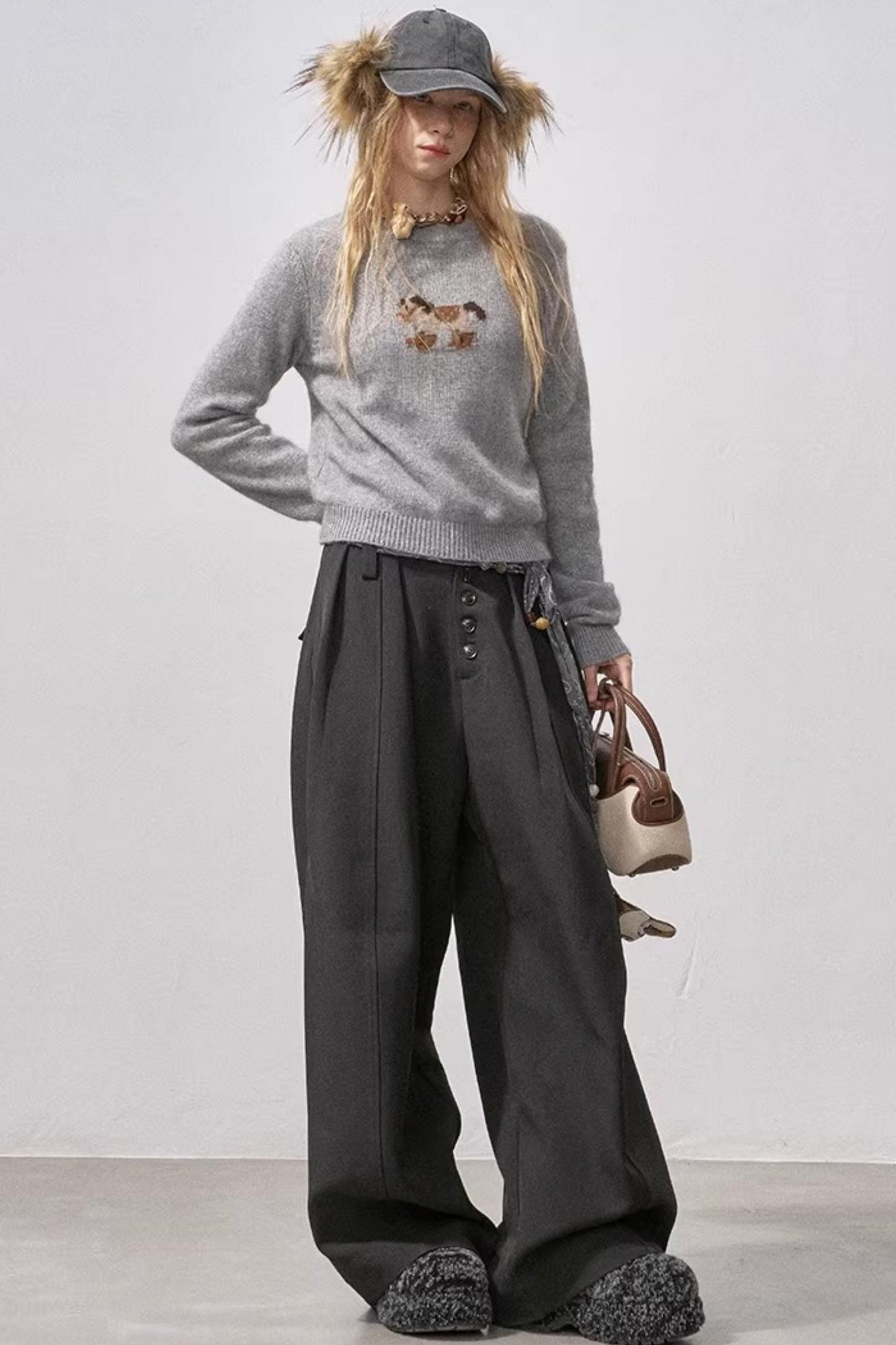 Little Horse Red Sweater