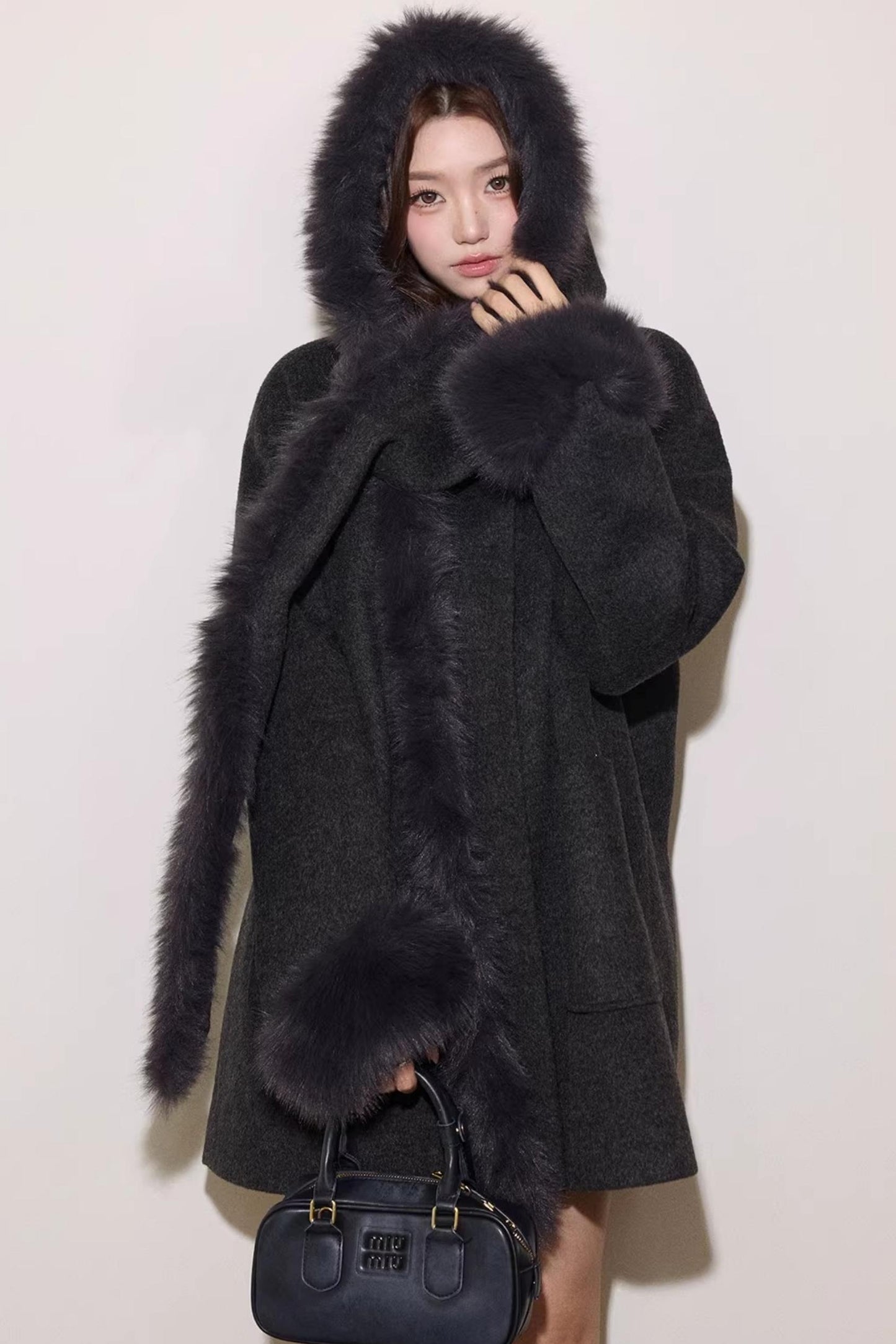 Thousand-Golden-Wind Woolen Coat