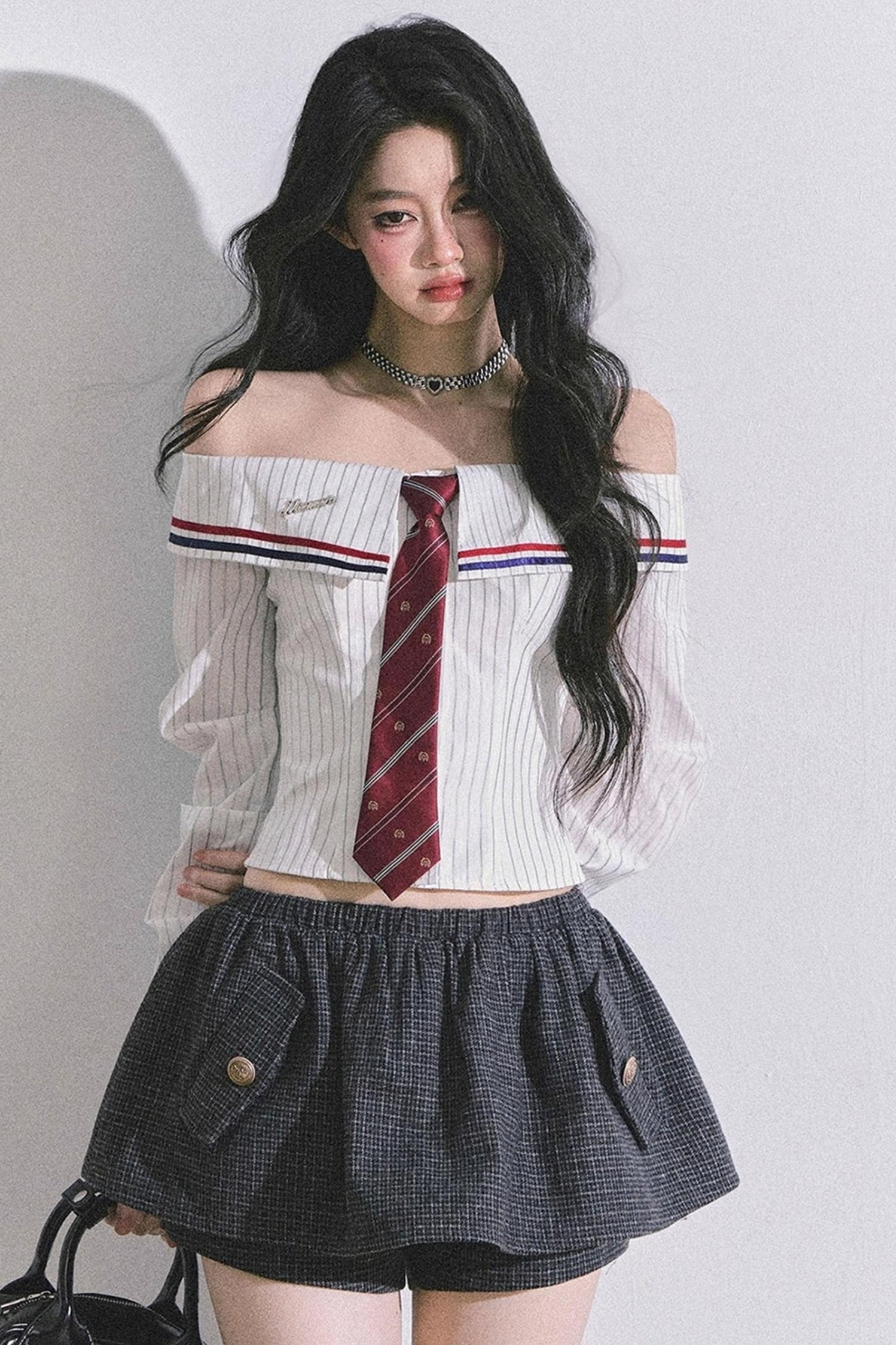 Slimming Striped Waist Top