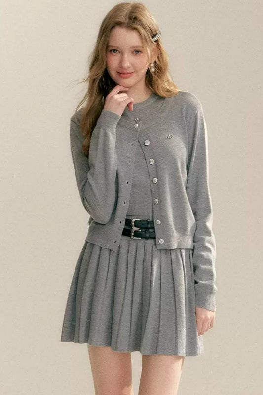 니트 프레피 3피스 세트