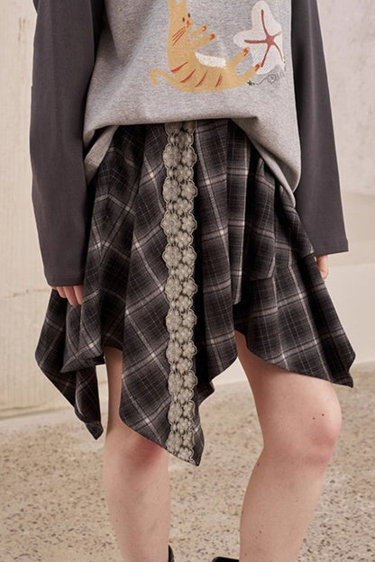 New Fall A-Line Short Skirt