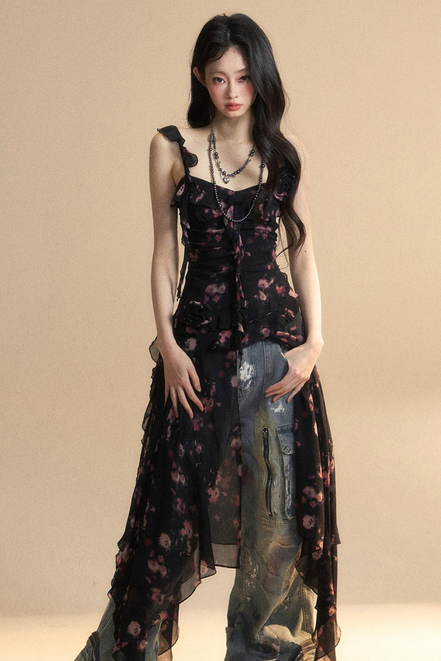 Wildflower Chiffon Top