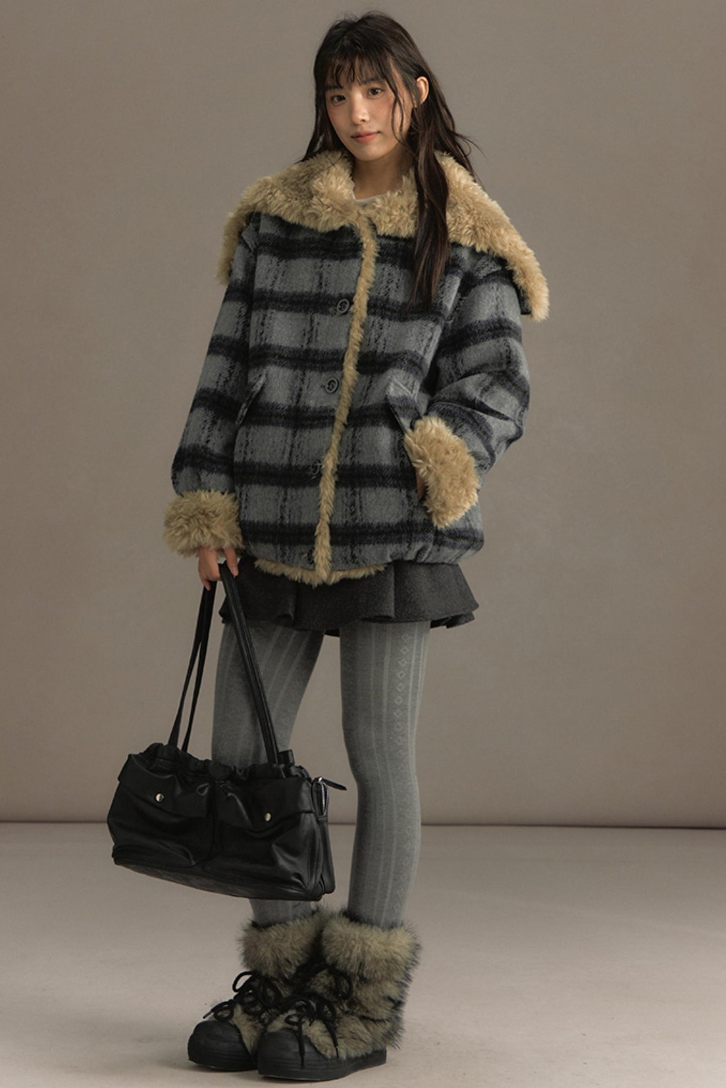 Sea Painter Navy Plaid Jacket