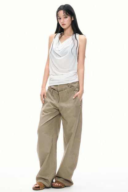 Pink Hooded Camisole