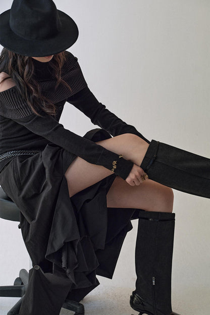 Genesis Pleated Skirt