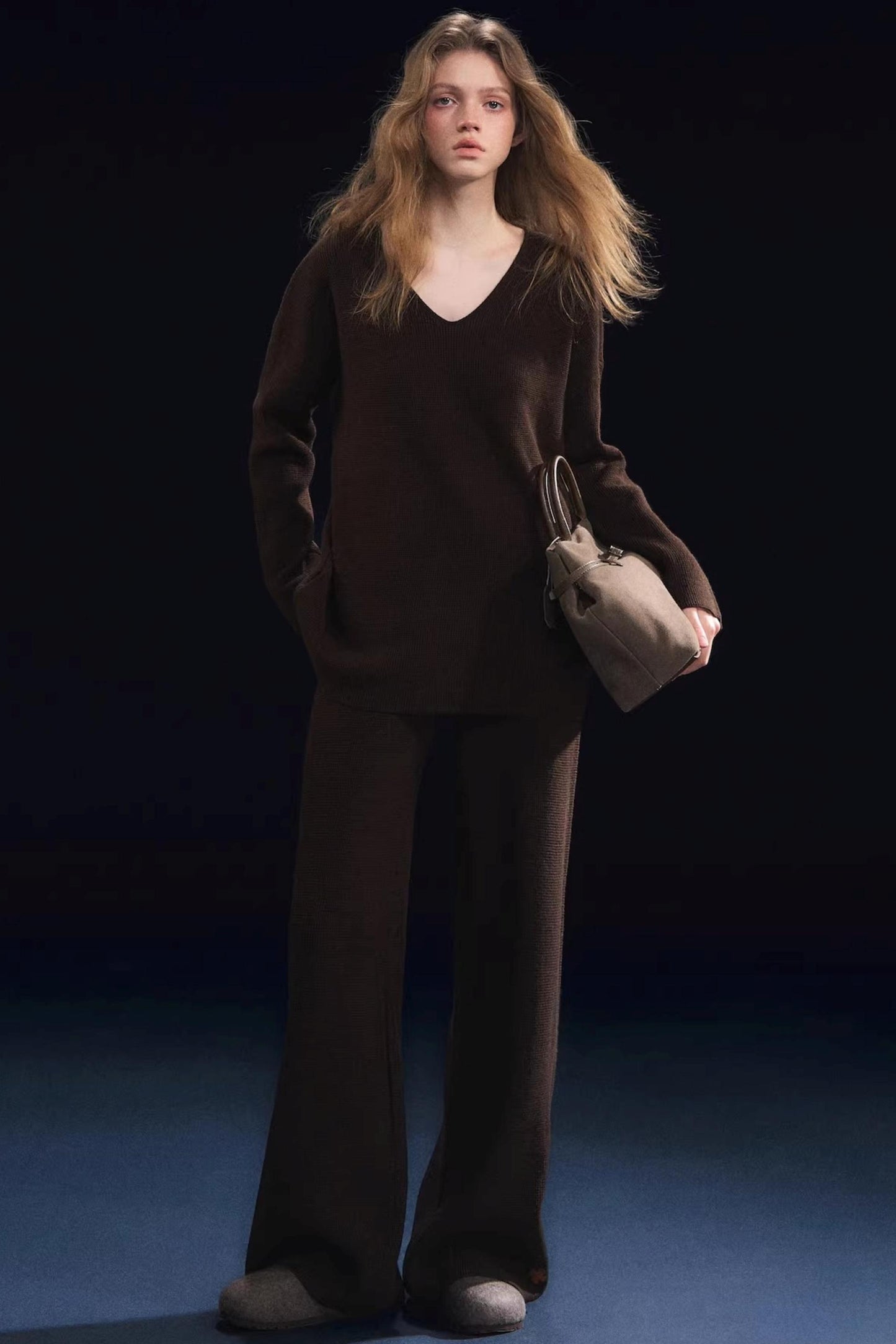 Waffle Up Knit Suit Set