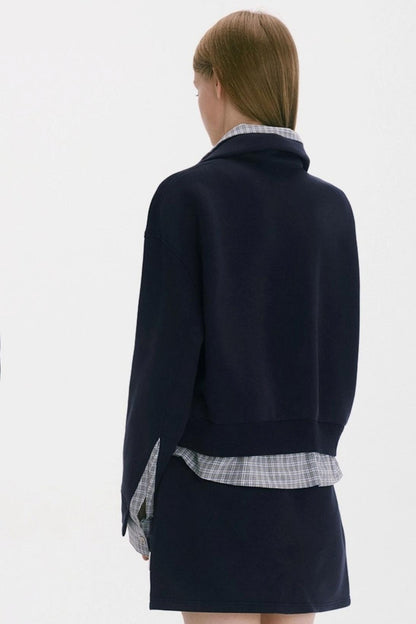 Korean Style Patchwork Plaid Skirt