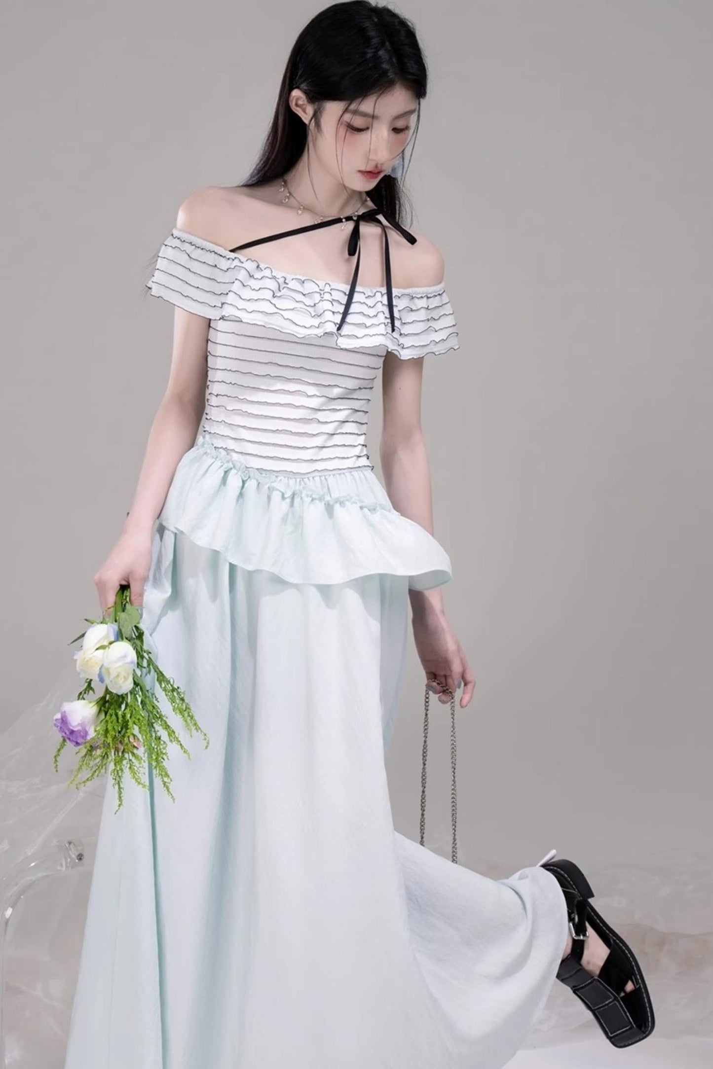 Aurora Knit A-Line Dress