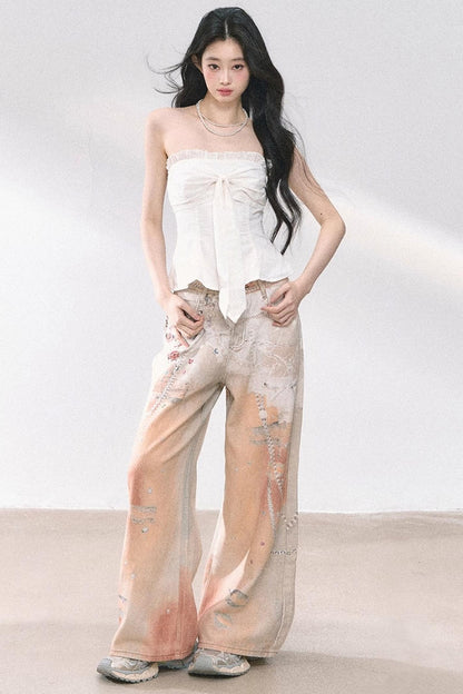 Sunset Wide-Leg Jeans