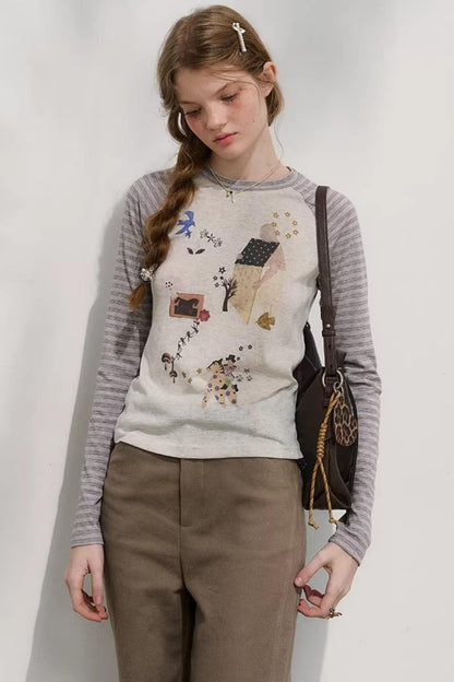 Sunday Party Striped Sweater