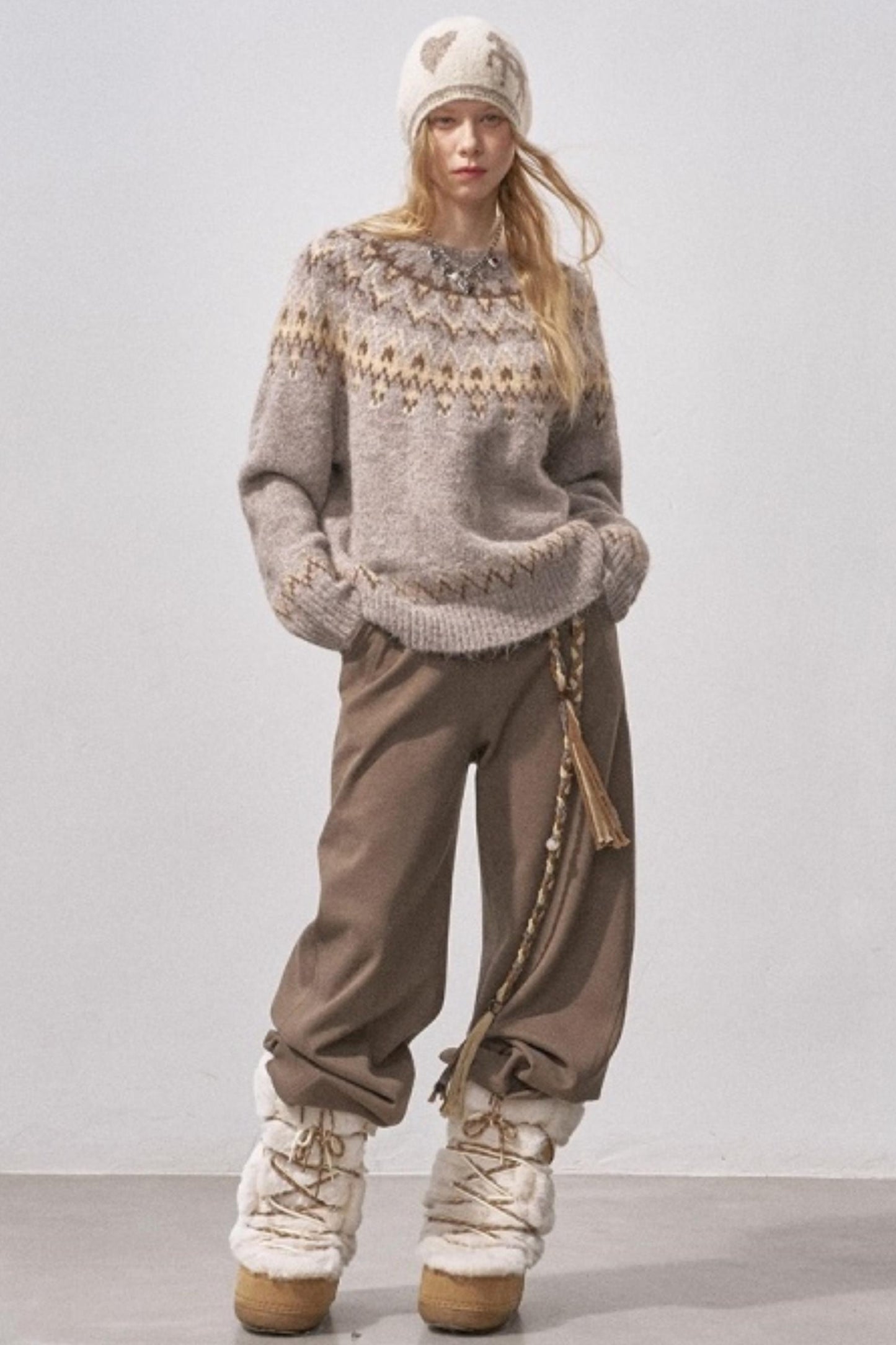 Festive Fair Isle Sweater