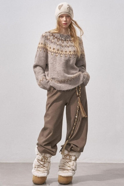 Festive Fair Isle Sweater