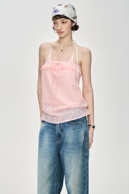 Lace-Up Camisole