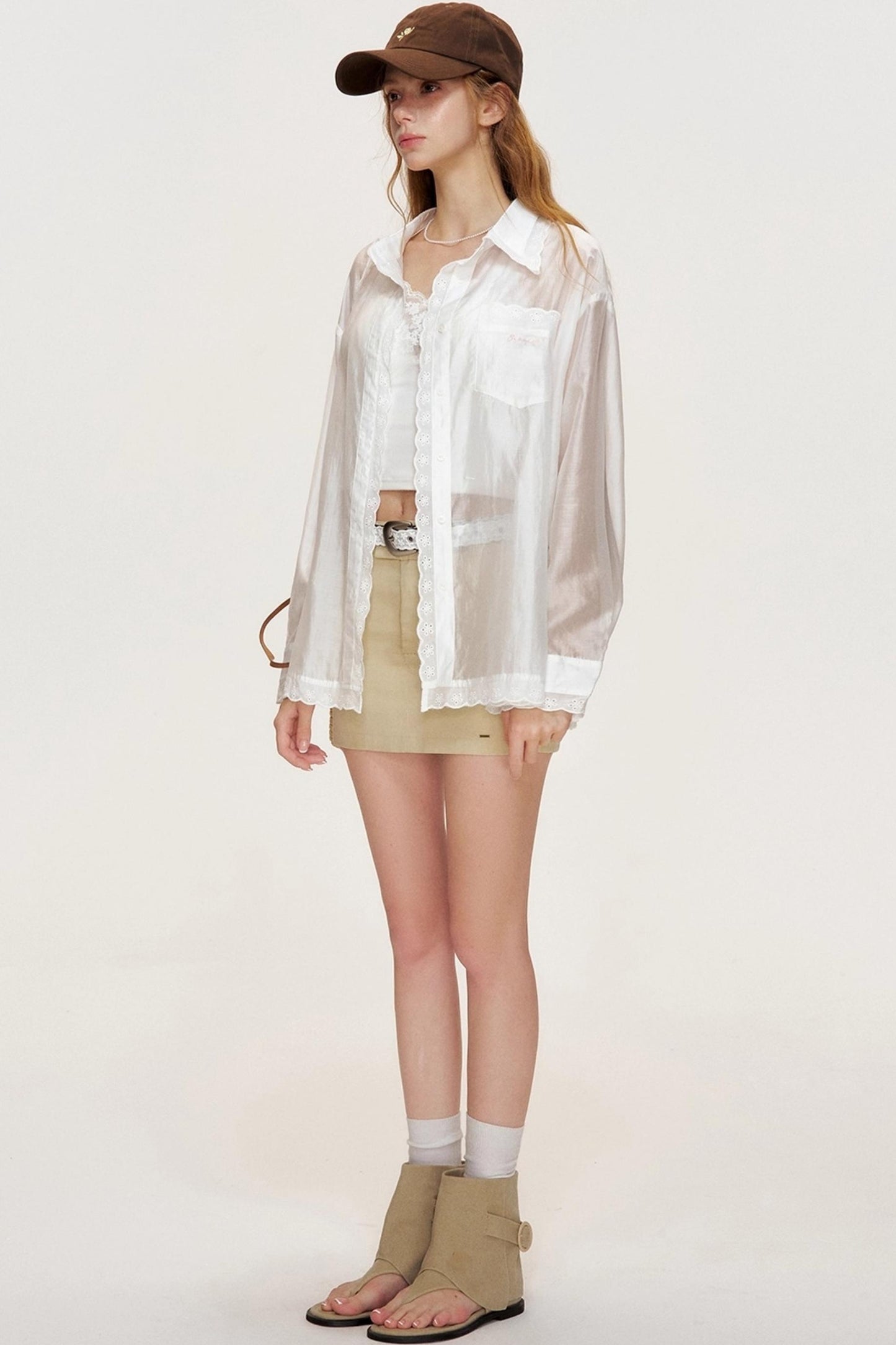 Kroche Cool Sheer Baggy Shirt