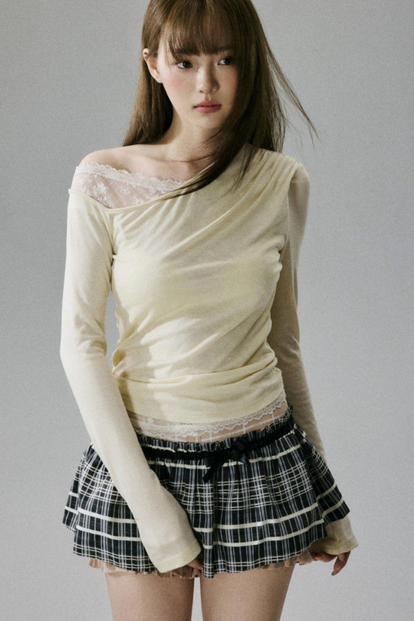 Elegant Sheer T-Shirt