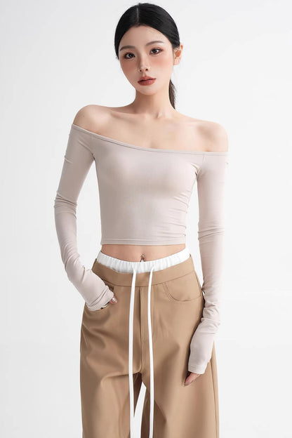 Tencel Modal Off-Shoulder Top