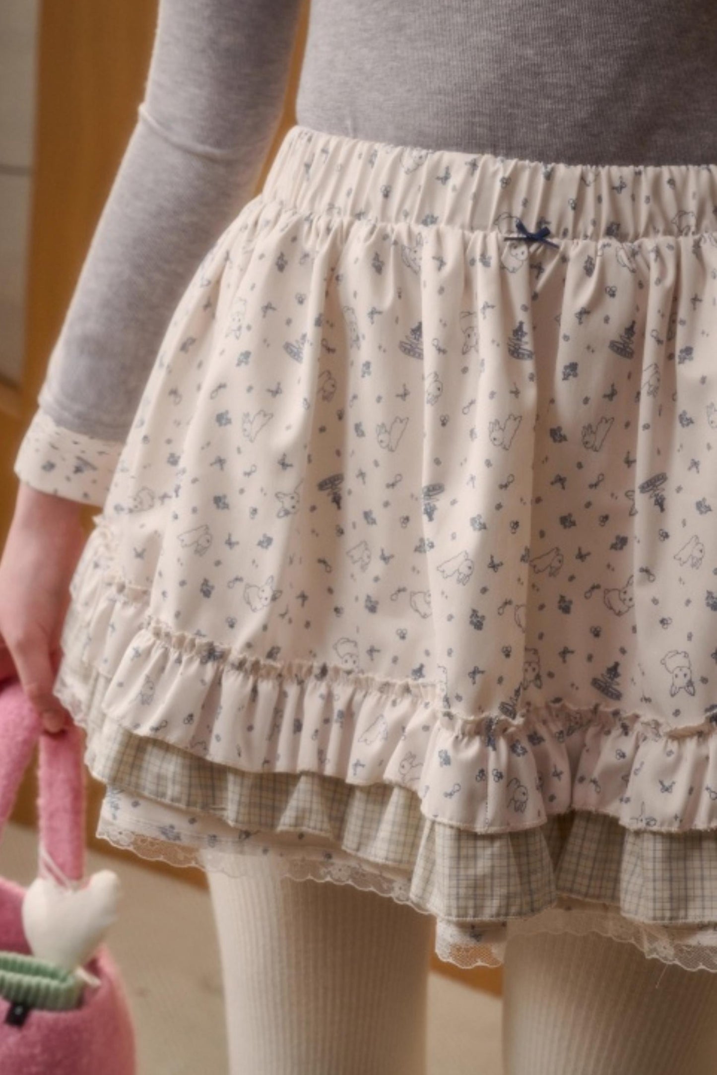 Milky Way Print Top and Skirt Set-Up