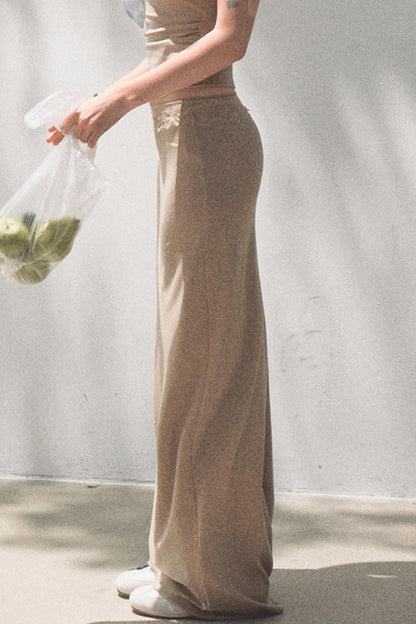 Lace High-Waist Skirt