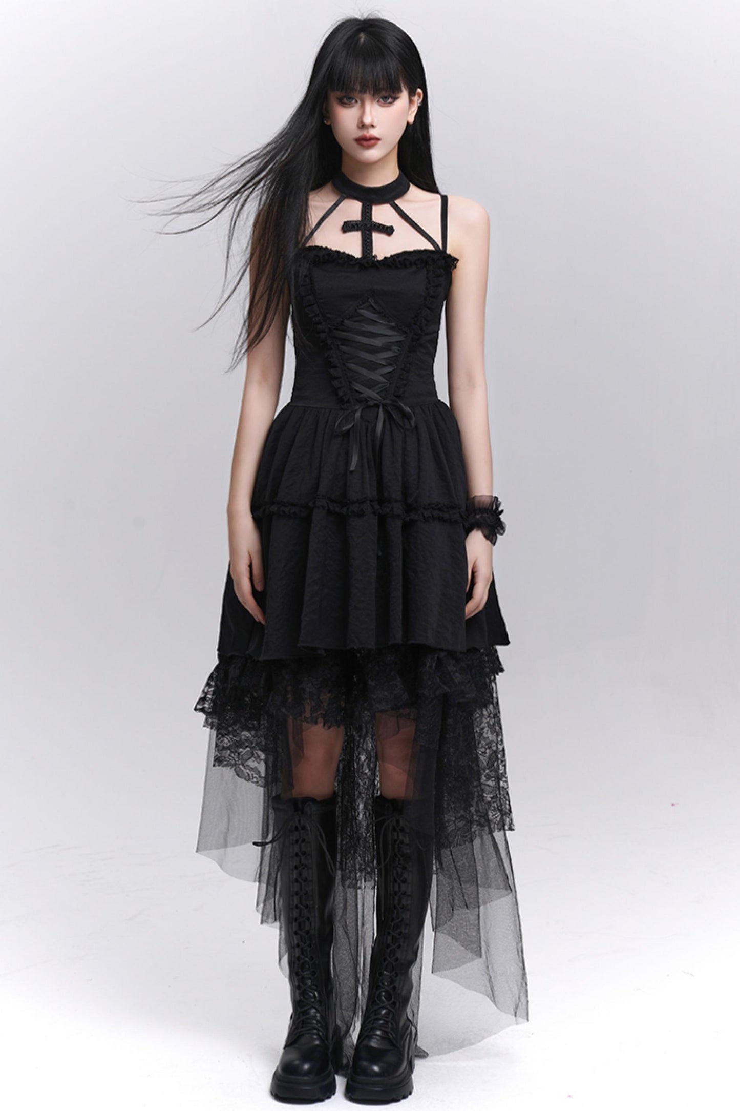 Gothic Halter Dress