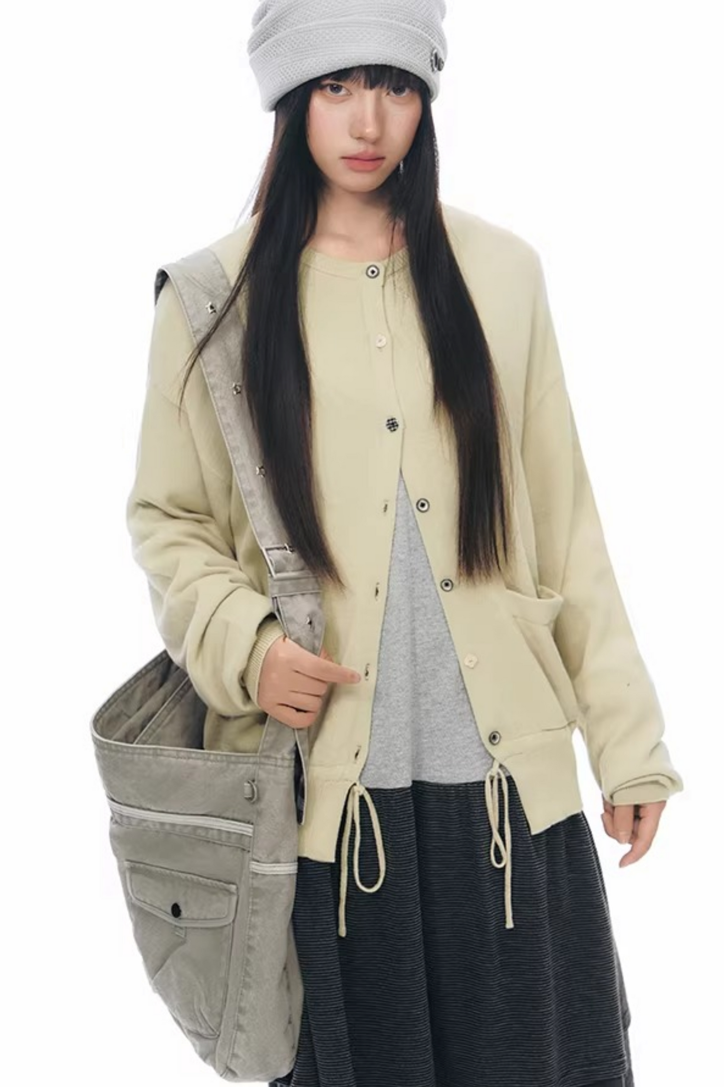 빈티지 패치워크 캔버스 가방