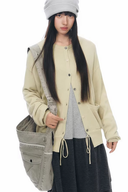 빈티지 패치워크 캔버스 가방