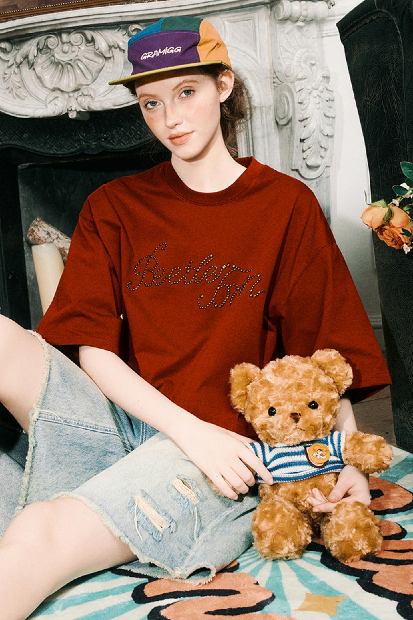 Summer Beaded T-Shirt