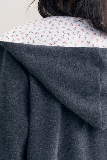 Rose Hooded Jacket & Pants Set-Up