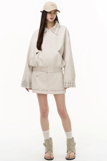 Salt Check Trench Coat Set-Up