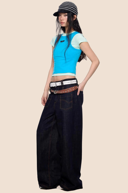 Dopamine Retro Slim-Fit Top