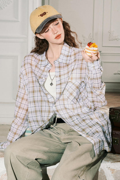 Plaid Lightweight Summer Shirt