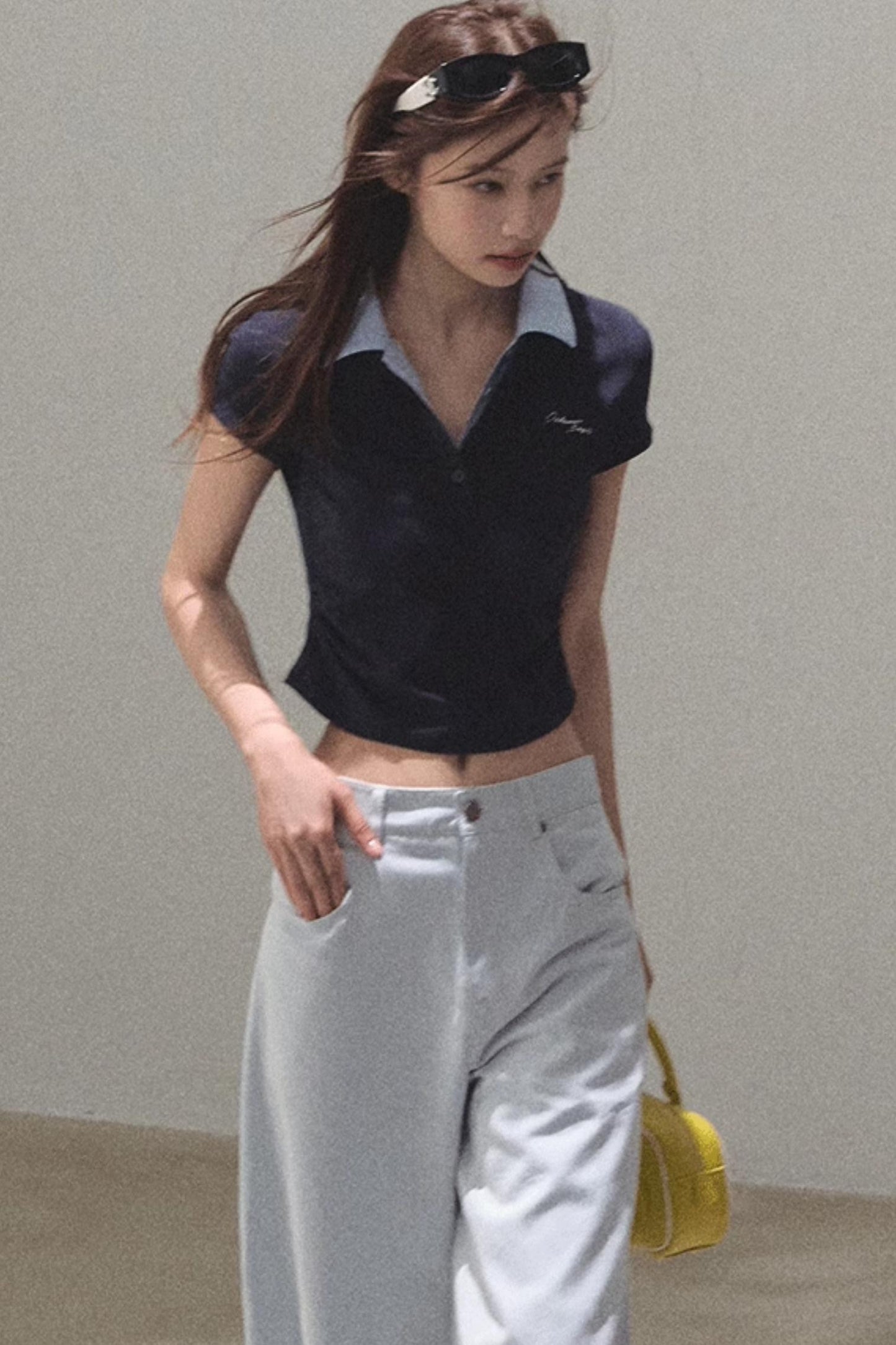 Vintage Lace Poncho Polo Skirt Set-Up