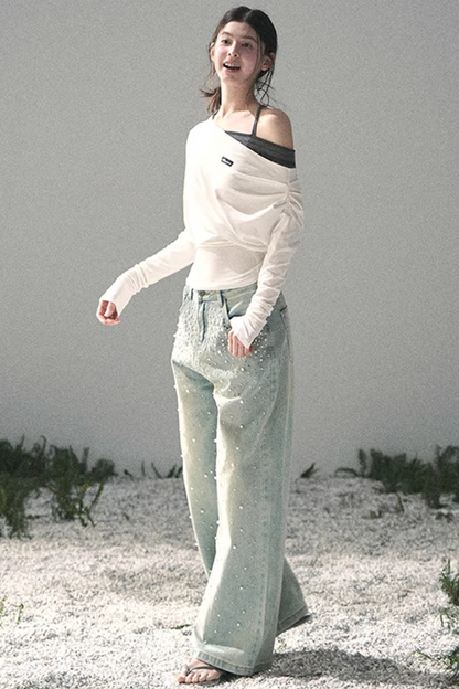 Under the Moonlight Off-Shoulder Top