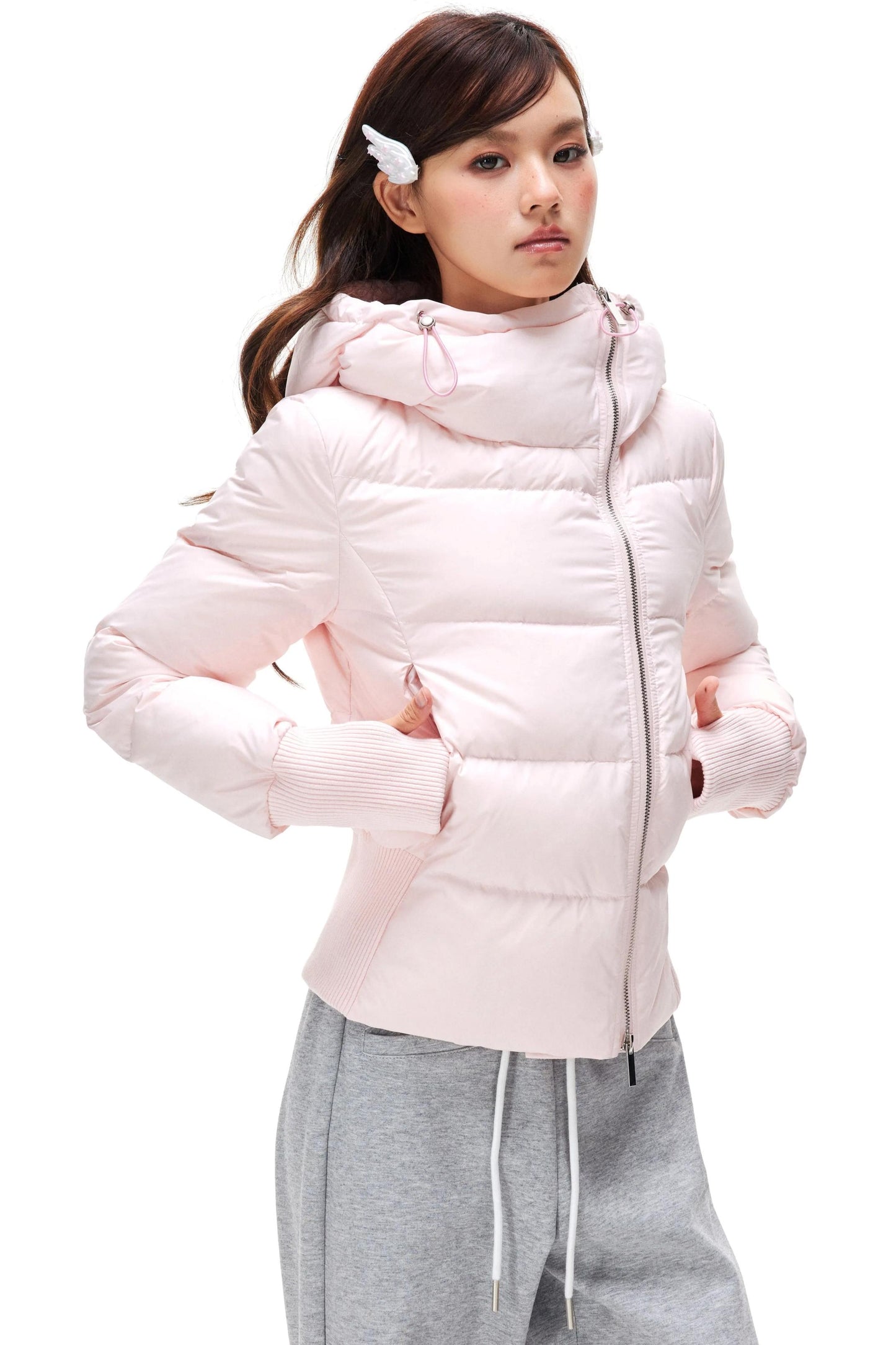 Thickened Slim-Fit Down Jacket