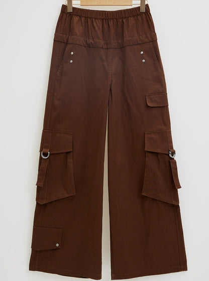 American vintage multi-pocket cargo pants