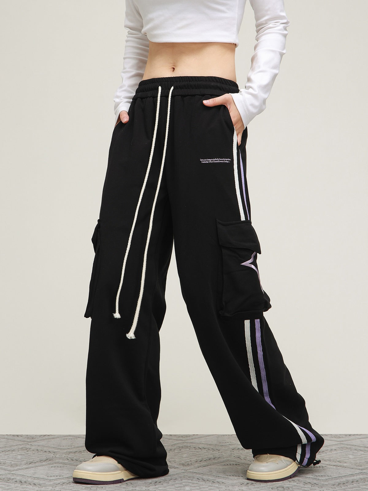 American Straight Leg Loose Casual Pants