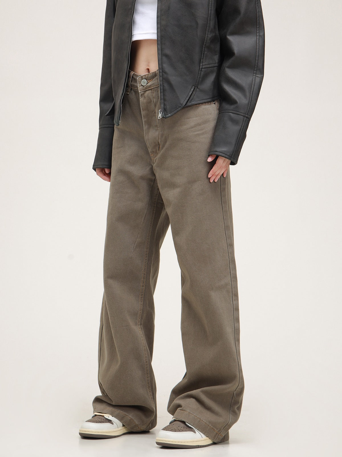 Vintage straight loose casual pants