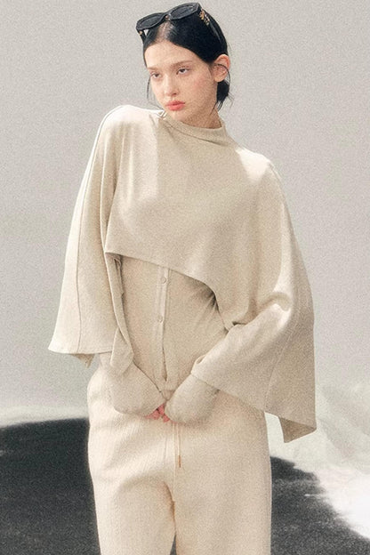 Moss Pattern Long Sleeve Top Set