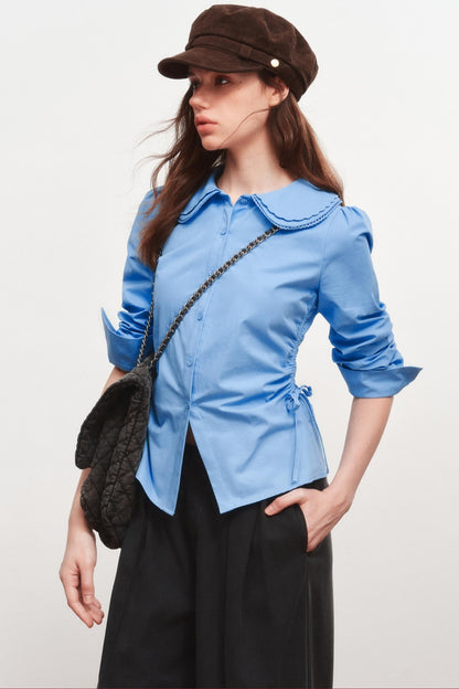 Minimal Design Long-Sleeved Top