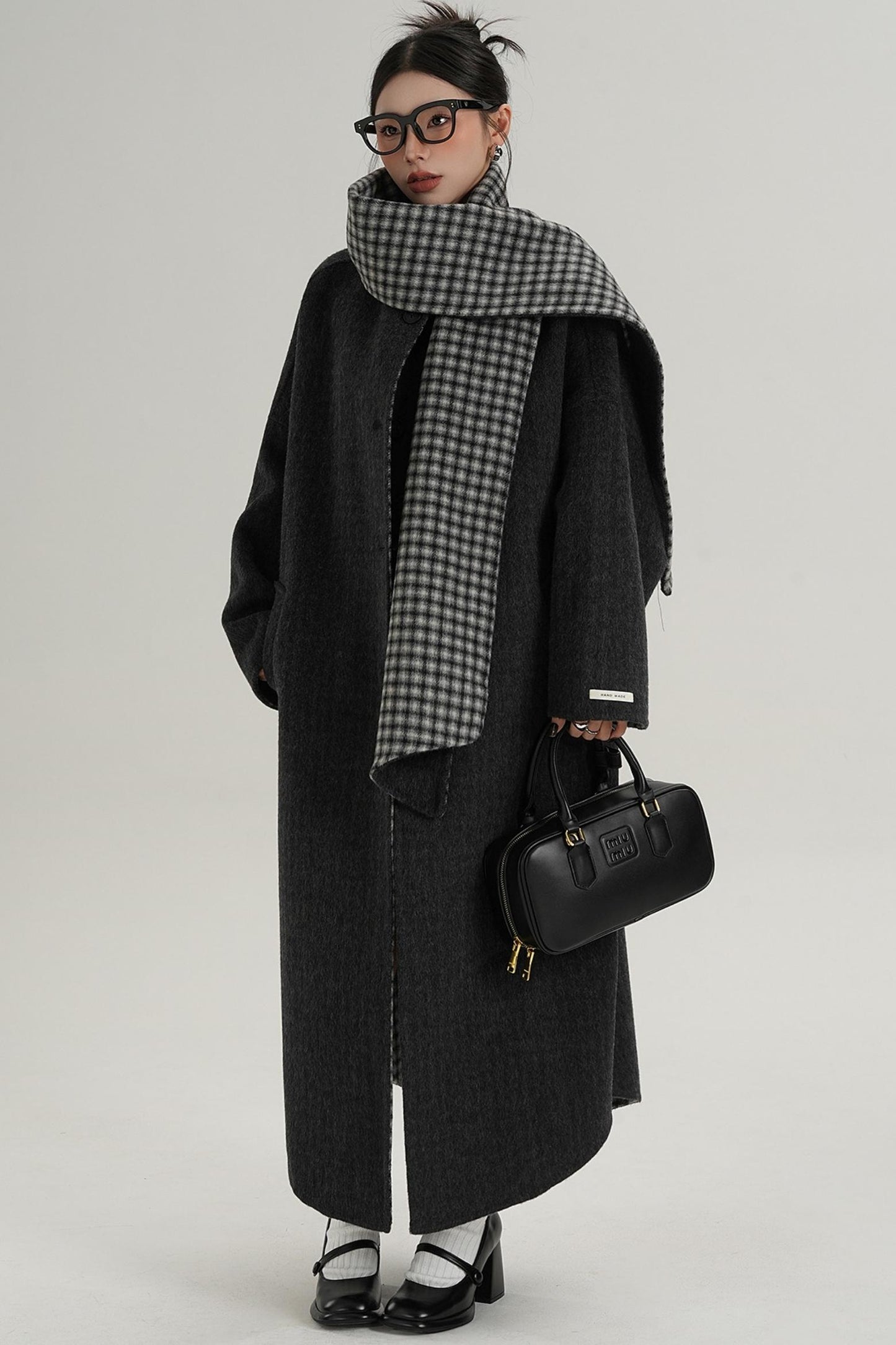 Classic Wool Tweed Coat