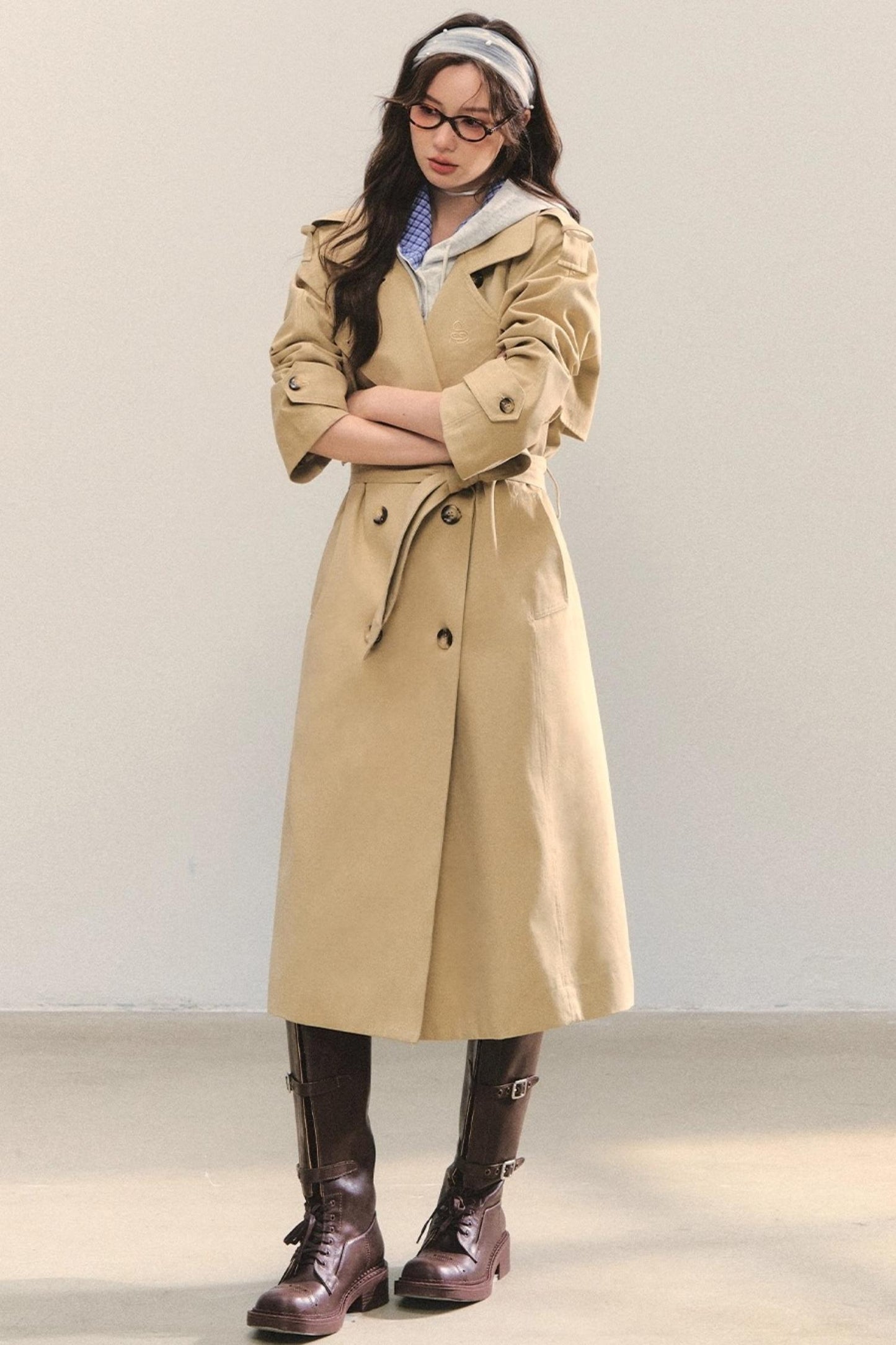 Trench Embroidery Coat