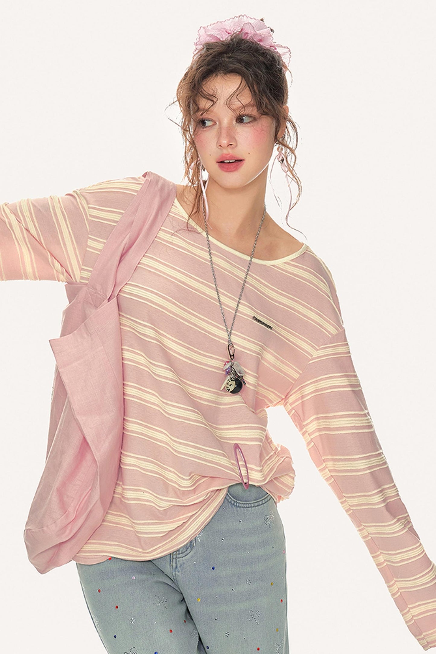 Striped Long Sleeve T-Shirt