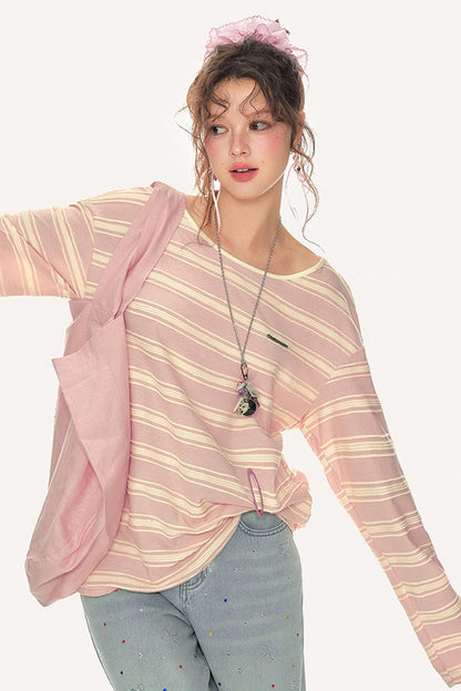 Striped Long Sleeve T-Shirt