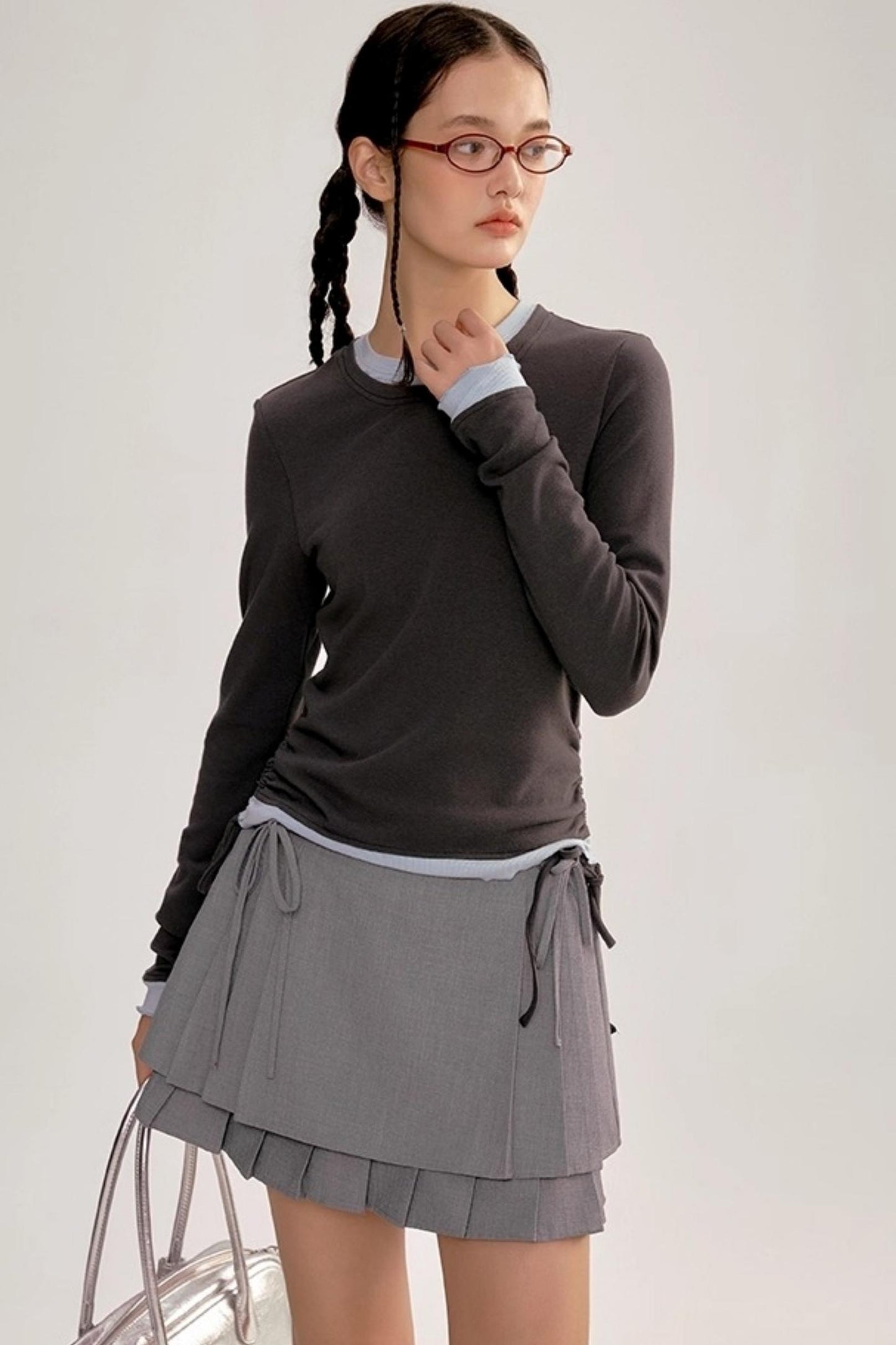 Bow Tie A-Line Skirt