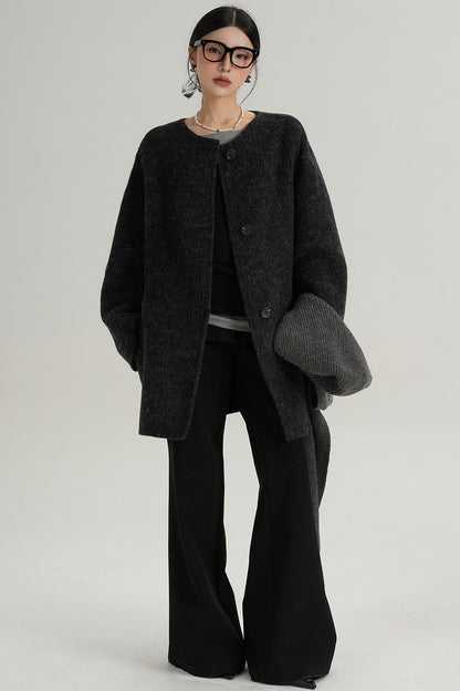 Temperament Woolen Coat