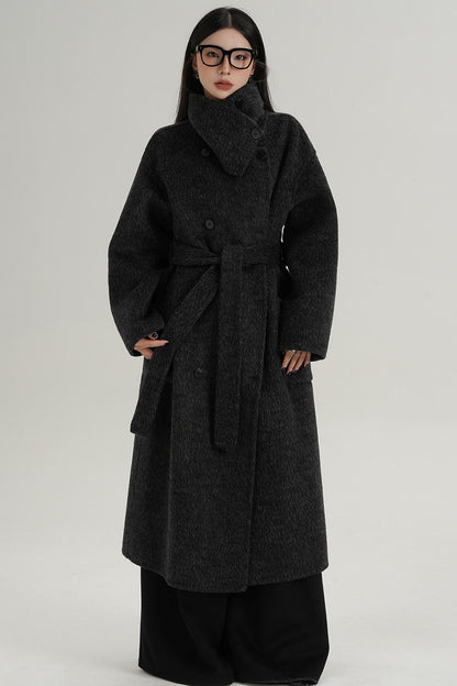 Square Wool Coat