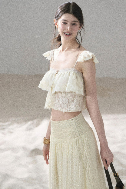 Misty Floral Lace Top