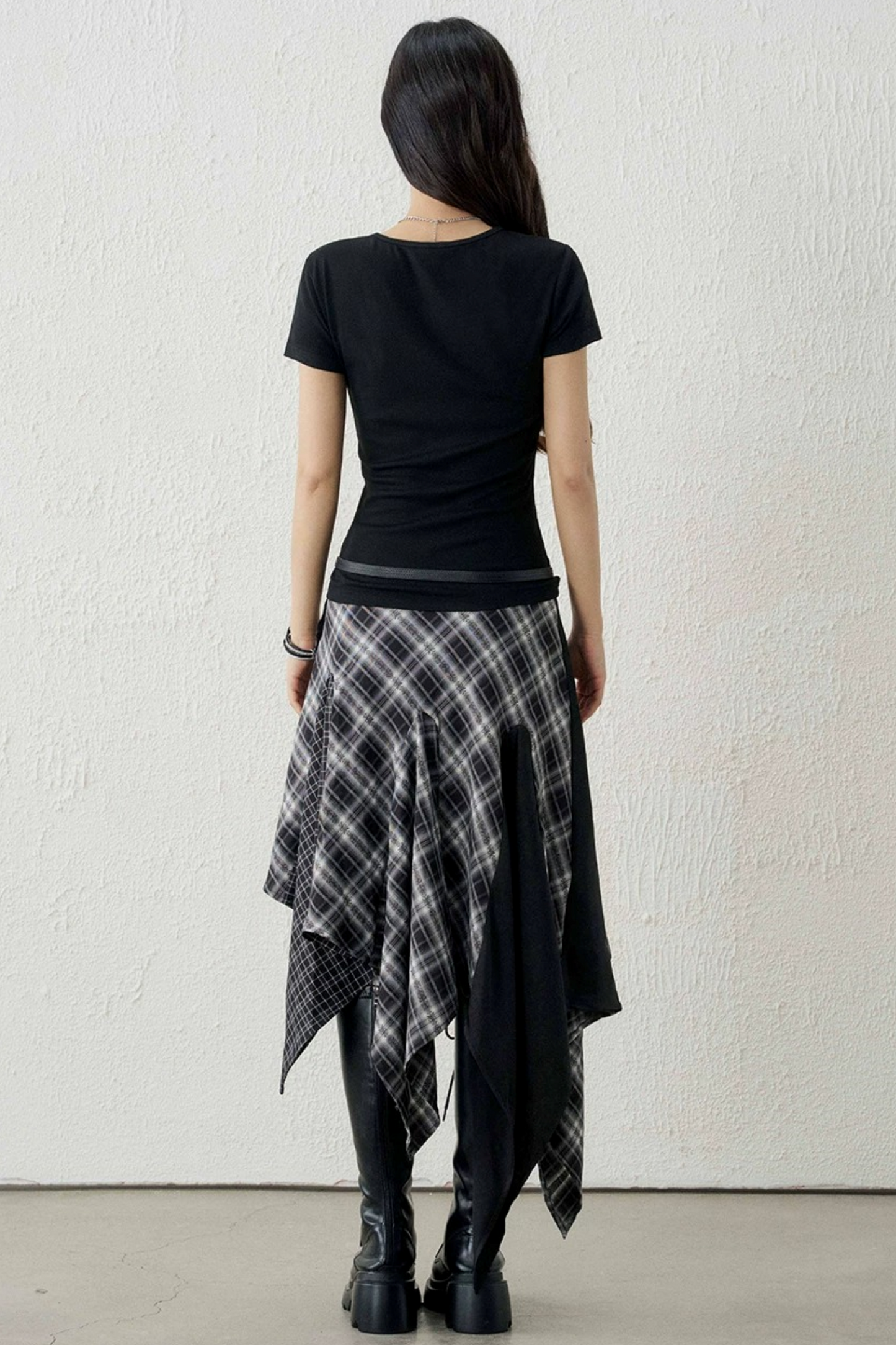 Ghost Girl Cross Pattern Top