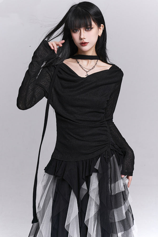 Ghost Ribbon Two-Piece Top