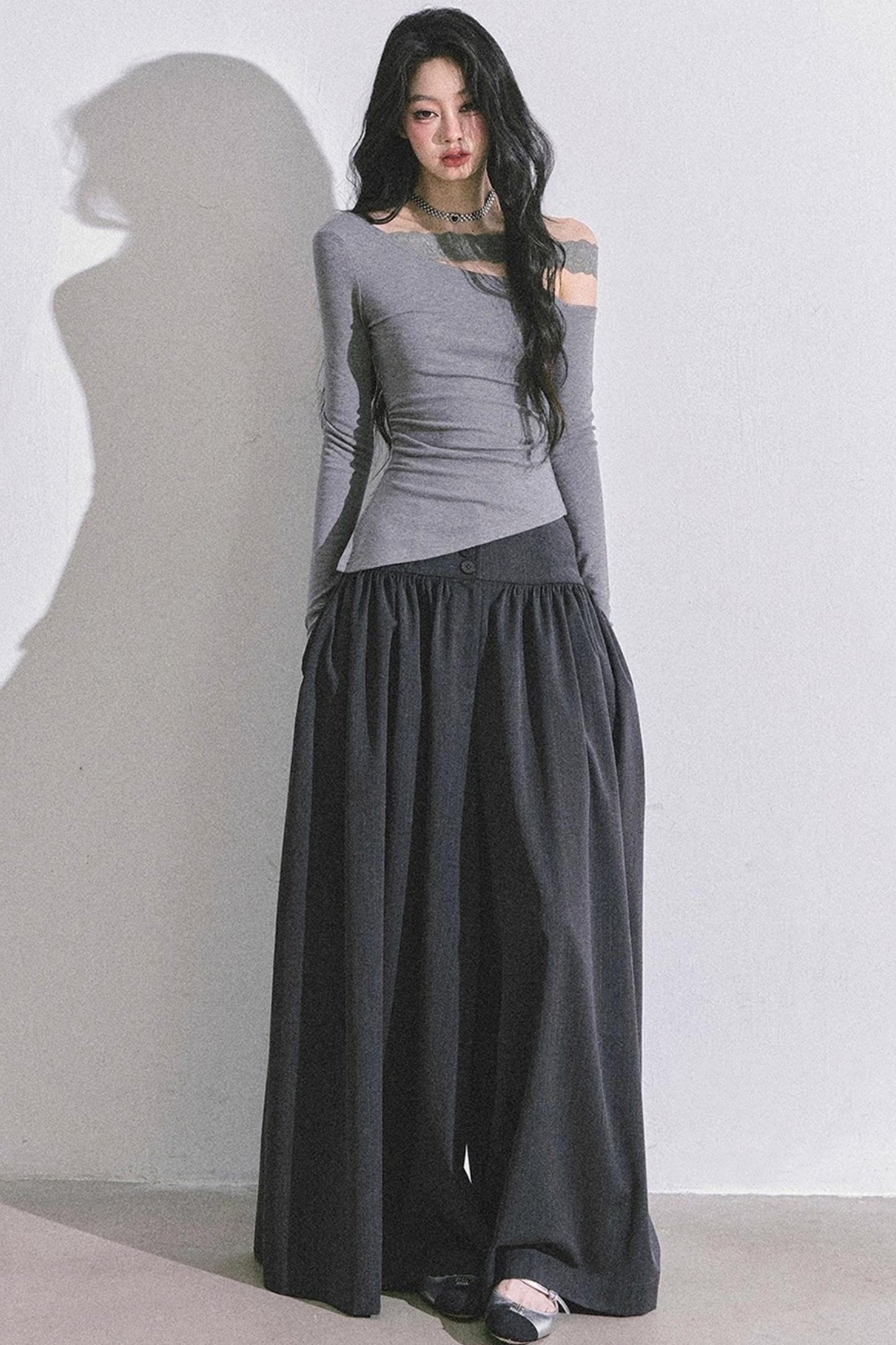 Korean Style Wide Pants